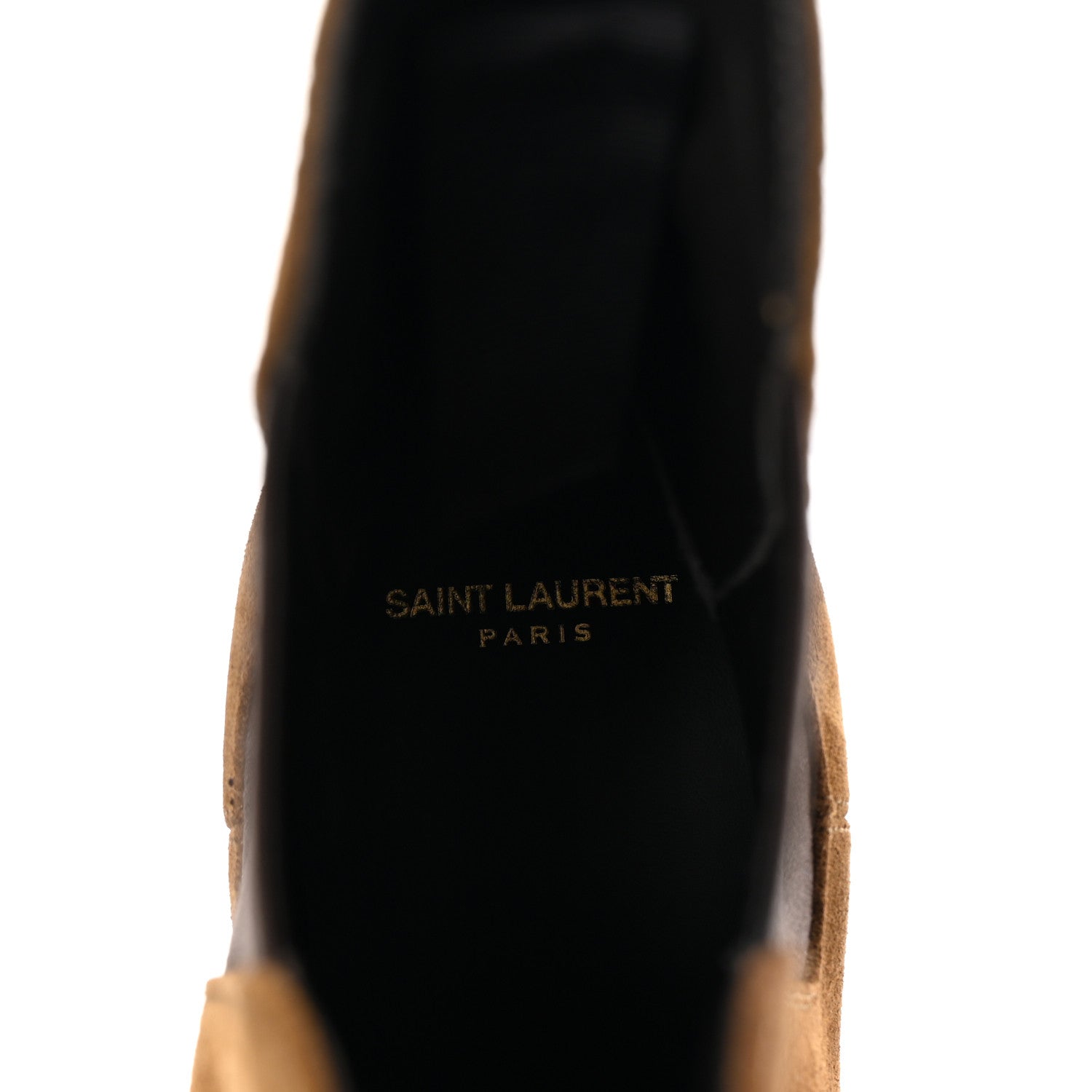 Saint Laurent Suede Calfskin Mens Wyatt Chelsea Boots 42.5 Land 8 of 9
