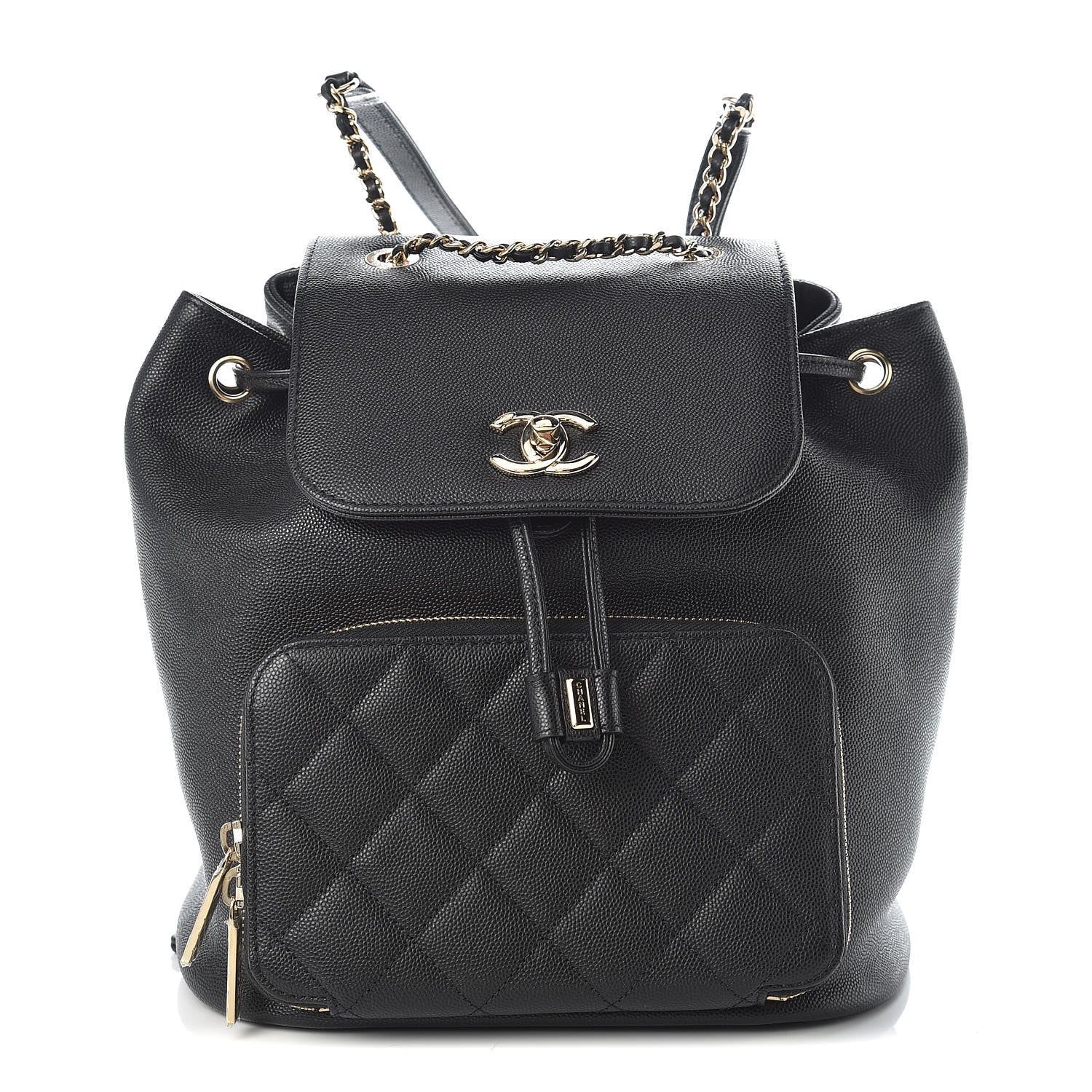 Chanel Caviar Quilted Business Affinity Backpack Black 1 of 9