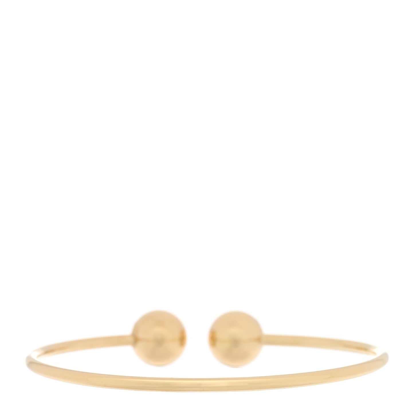 18K Yellow Gold 10mm HardWear Ball Wire Bracelet