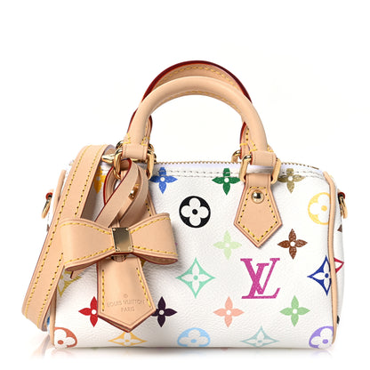 Louis Vuitton LV X TM Monogram Multicolor Nano Speedy White 1 of 11