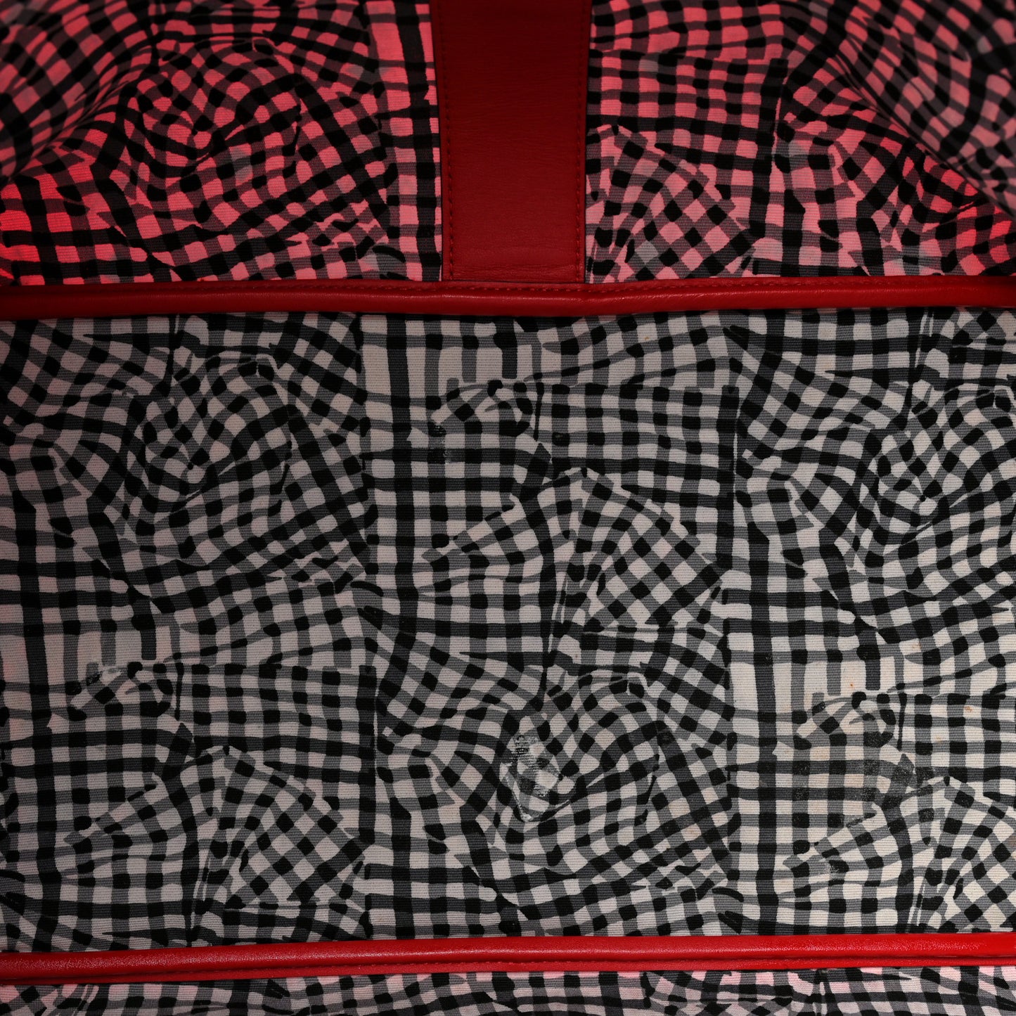 Visetos Large Liz Reversible Shopper Tote Ruby Red