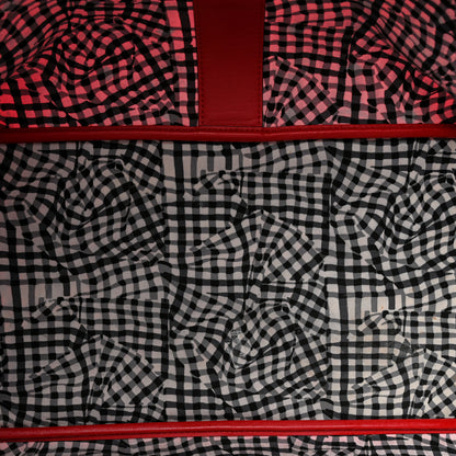 MCM Visetos Large Liz Reversible Shopper Tote Ruby Red 8 of 18