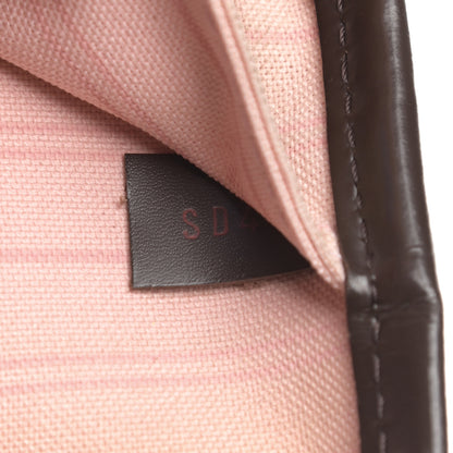 Louis Vuitton Damier Ebene Neo Neverfull MM Rose Ballerine 8 of 16