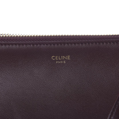Celine Smooth Lambskin Small Trio Crossbody Bag Burgundy 8 of 10