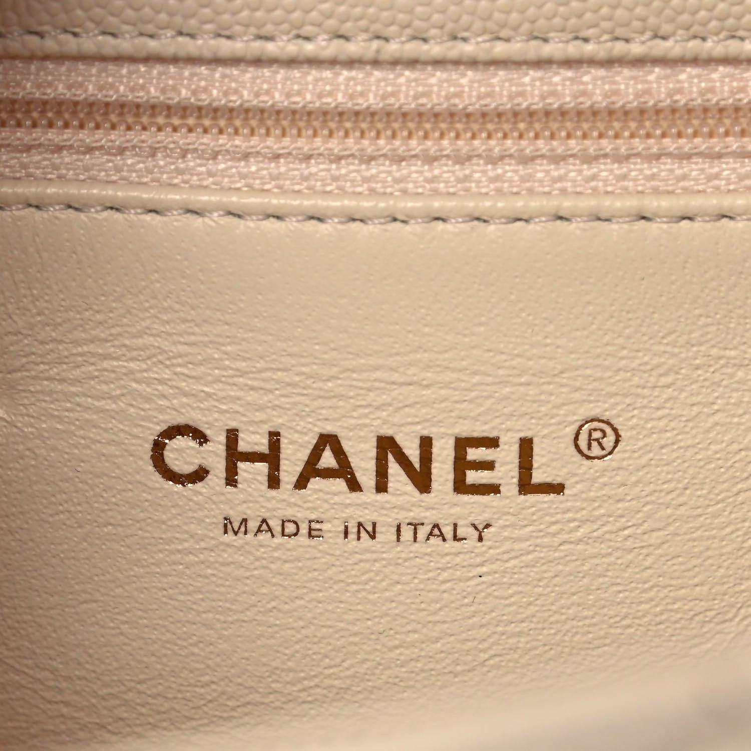 Chanel Caviar Lizard Quilted Small Coco Handle Flap Ivory 7 of 11