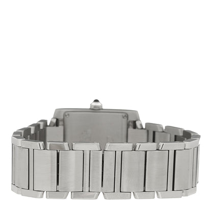 Cartier Stainless Steel 25mm Tank Francaise Quartz Watch 3 of 4