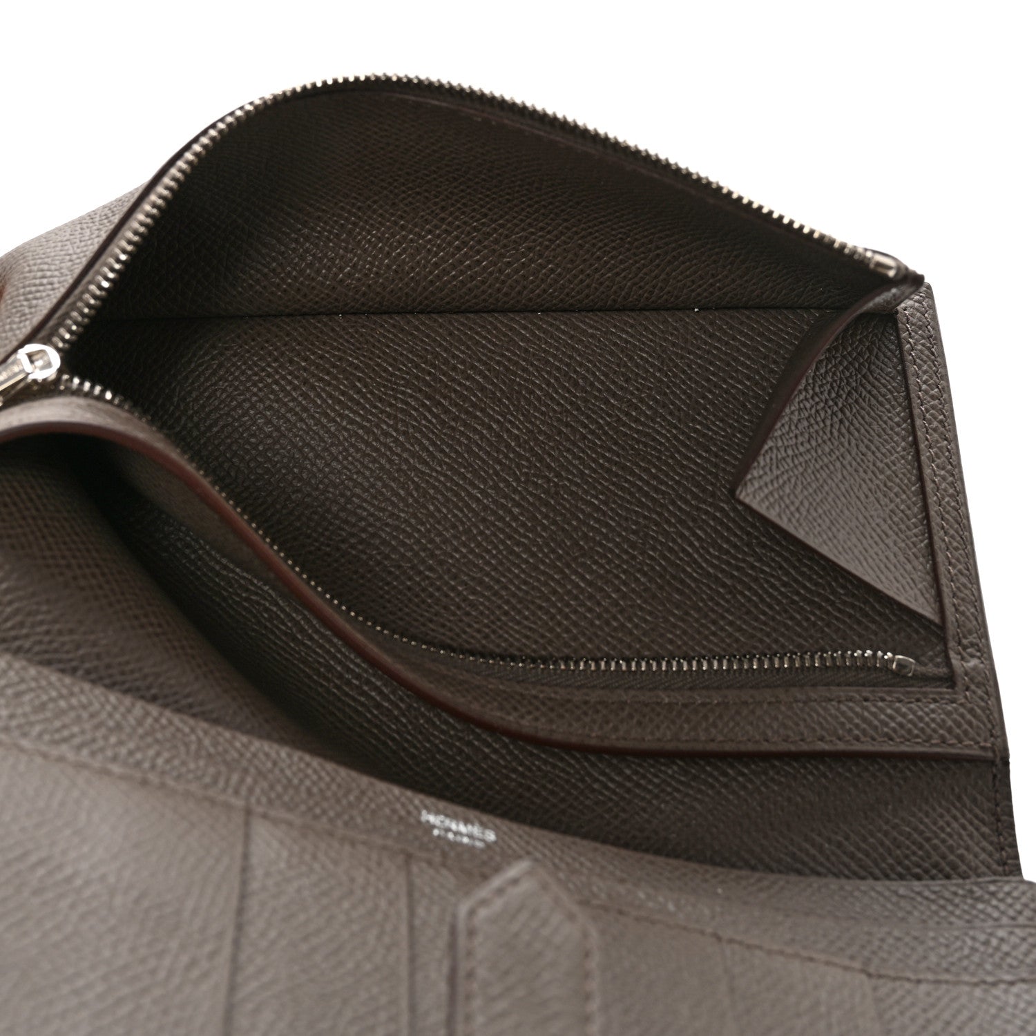 Hermes Epsom Bearn Gusset Wallet Etain 7 of 11
