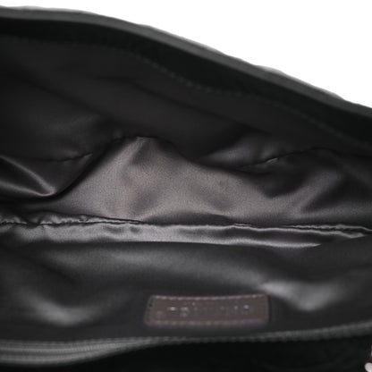Chanel Glazed Calfskin Quilted CC Single Flap Black 5 of 14