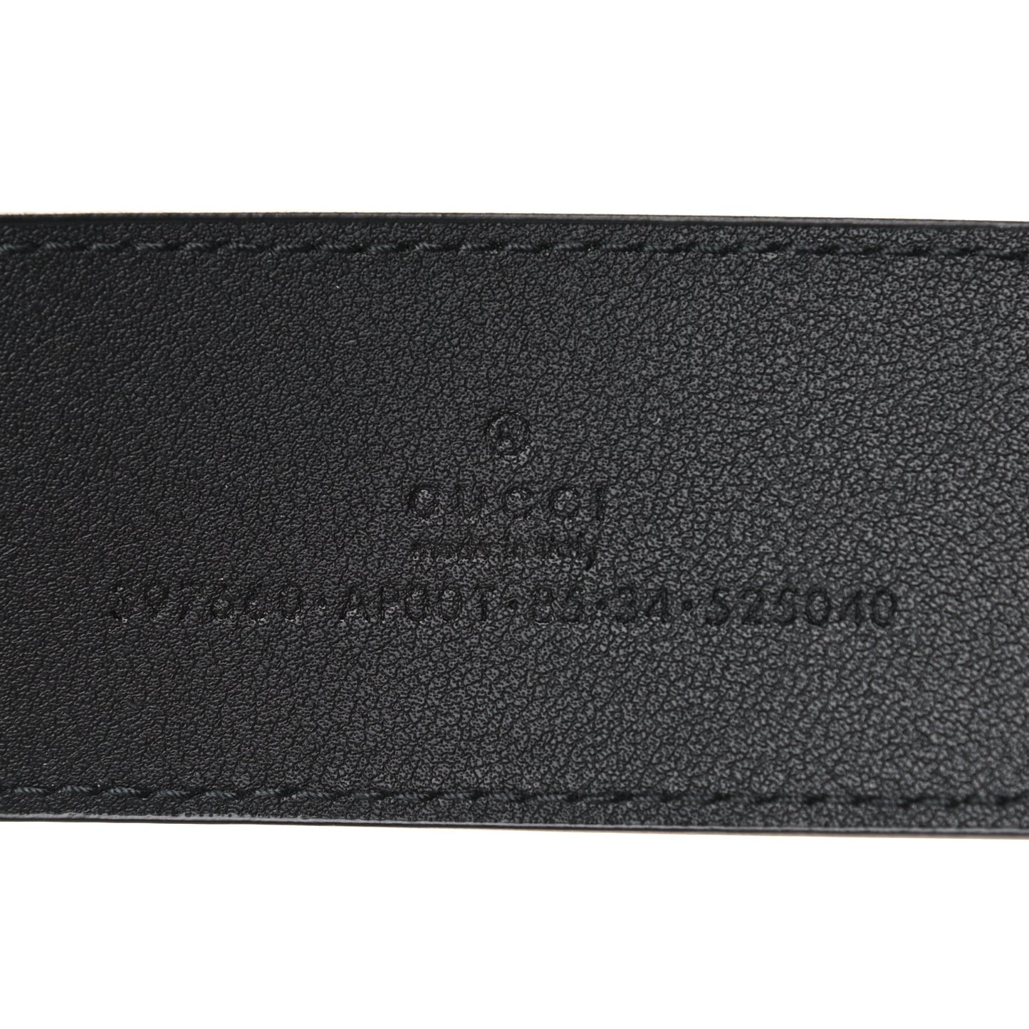 Calfskin Double G 40mm Belt 85 34 Black