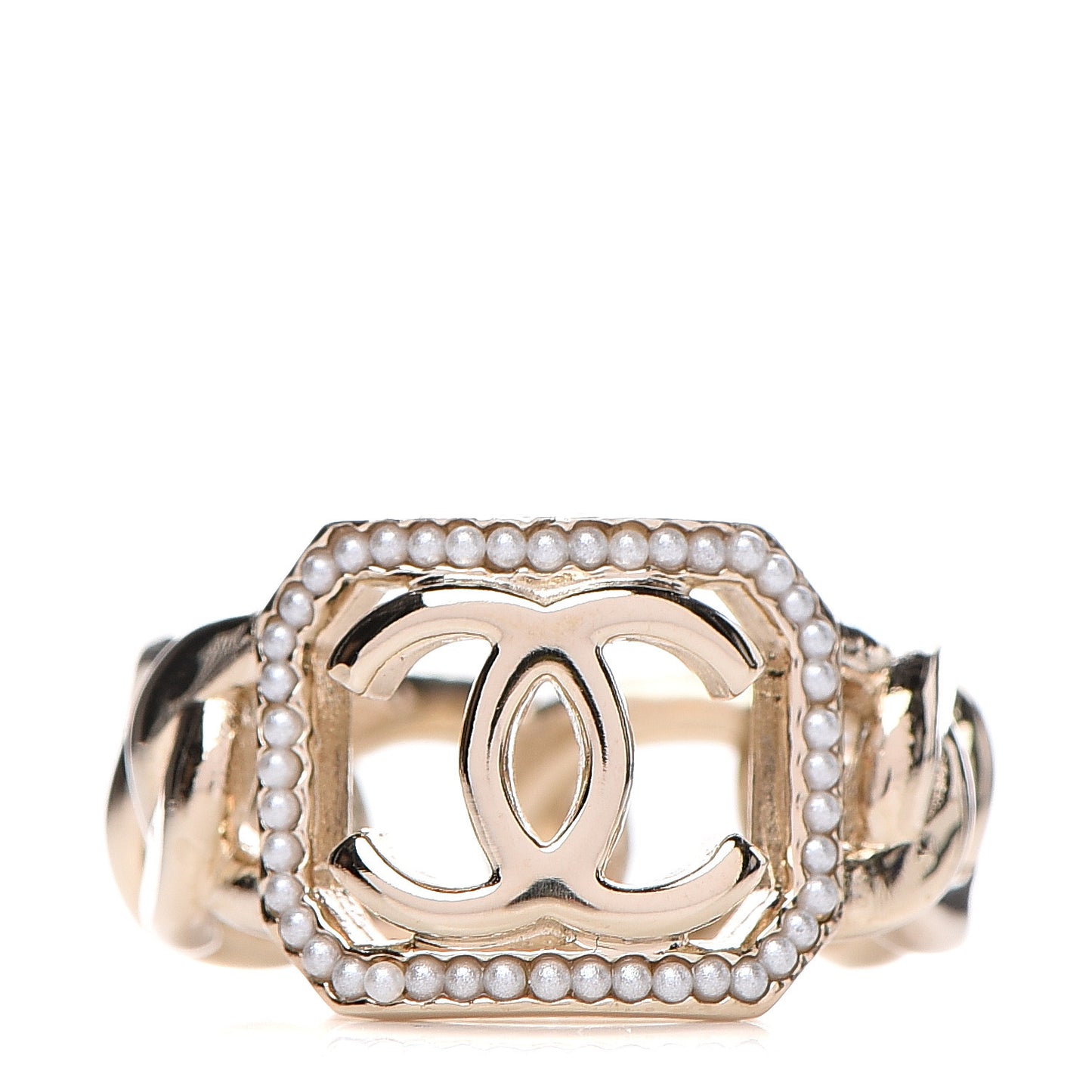 Pearl CC Ring S Gold