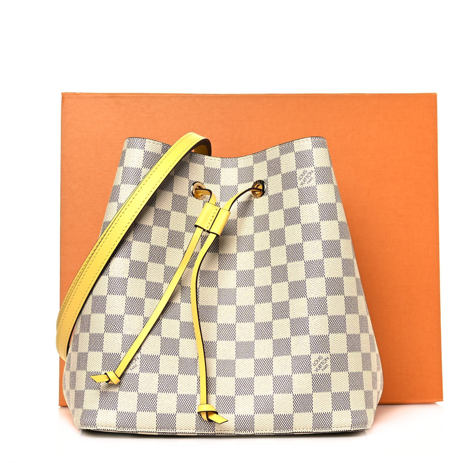 Louis Vuitton Damier Azur Neonoe MM Pineapple 11 of 11