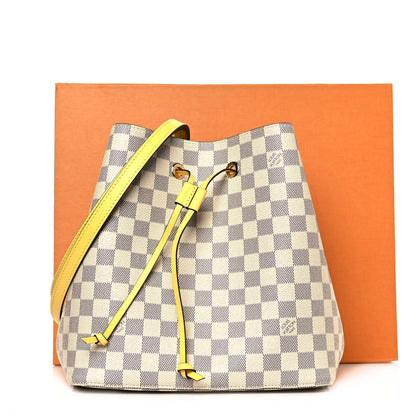 Louis Vuitton Damier Azur Neonoe MM Pineapple 11 of 11