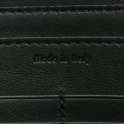 Celine Smooth Calfskin Ring Clutch Black 6 of 9