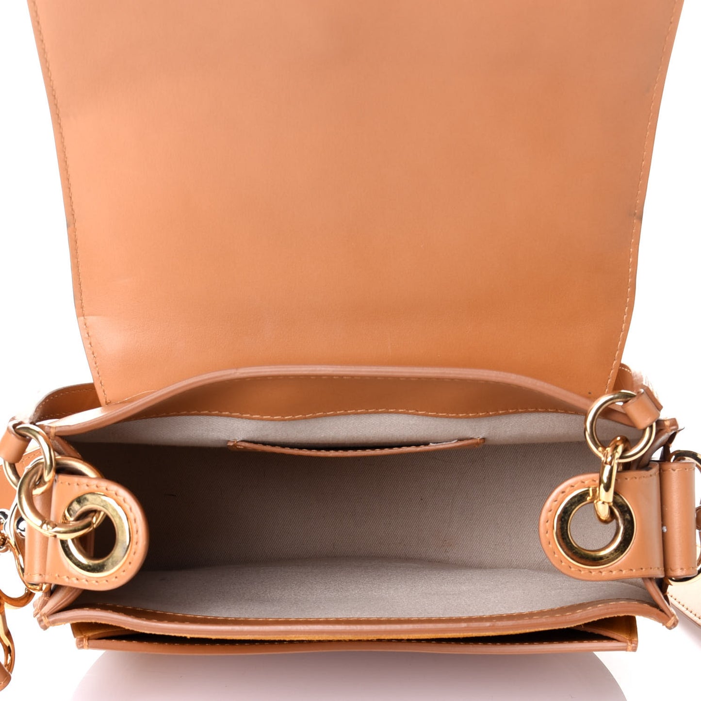 Calfskin Large Tess Bag Nut