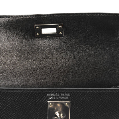 Hermes Epsom Mini Kelly Sellier 20 Black 11 of 11