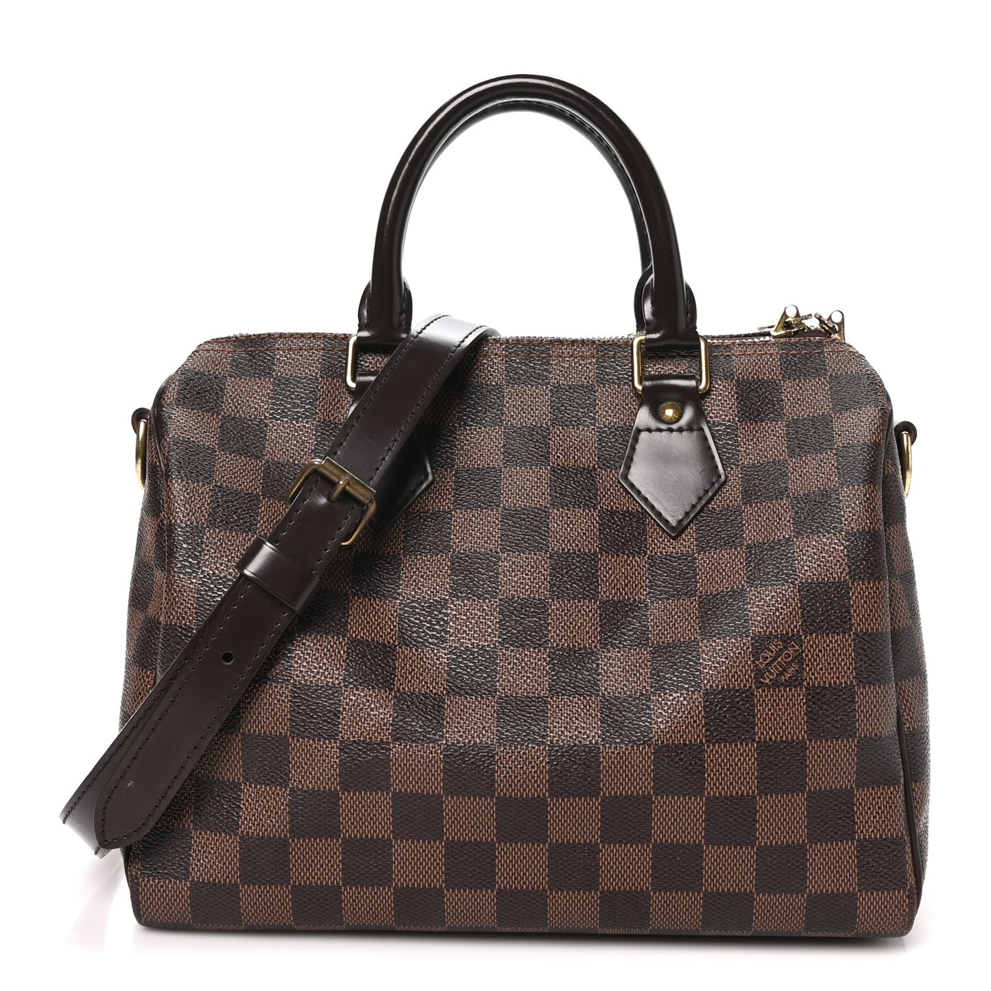 Damier Ebene Speedy Bandouliere 25