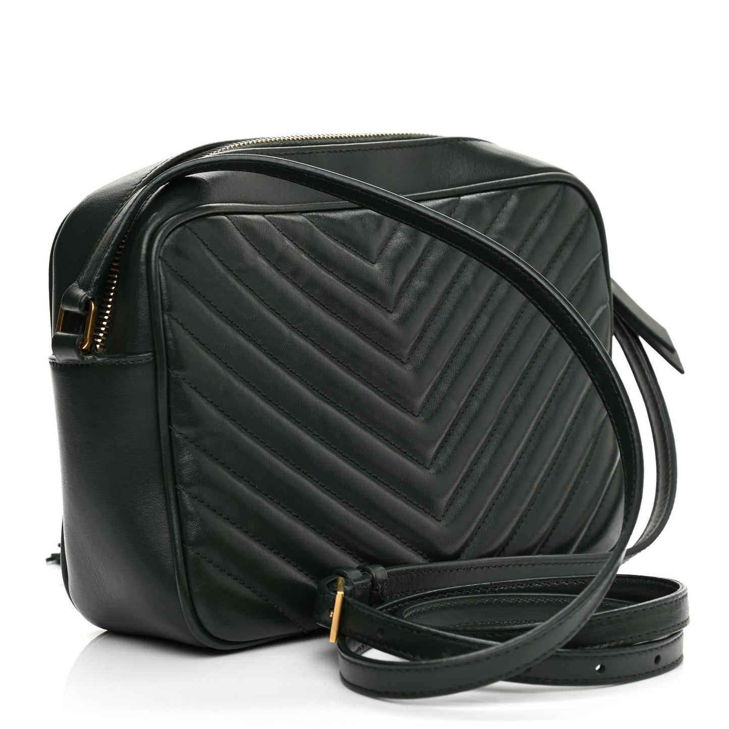 Calfskin Matelasse Monogram Lou Camera Bag Sea Turquoise