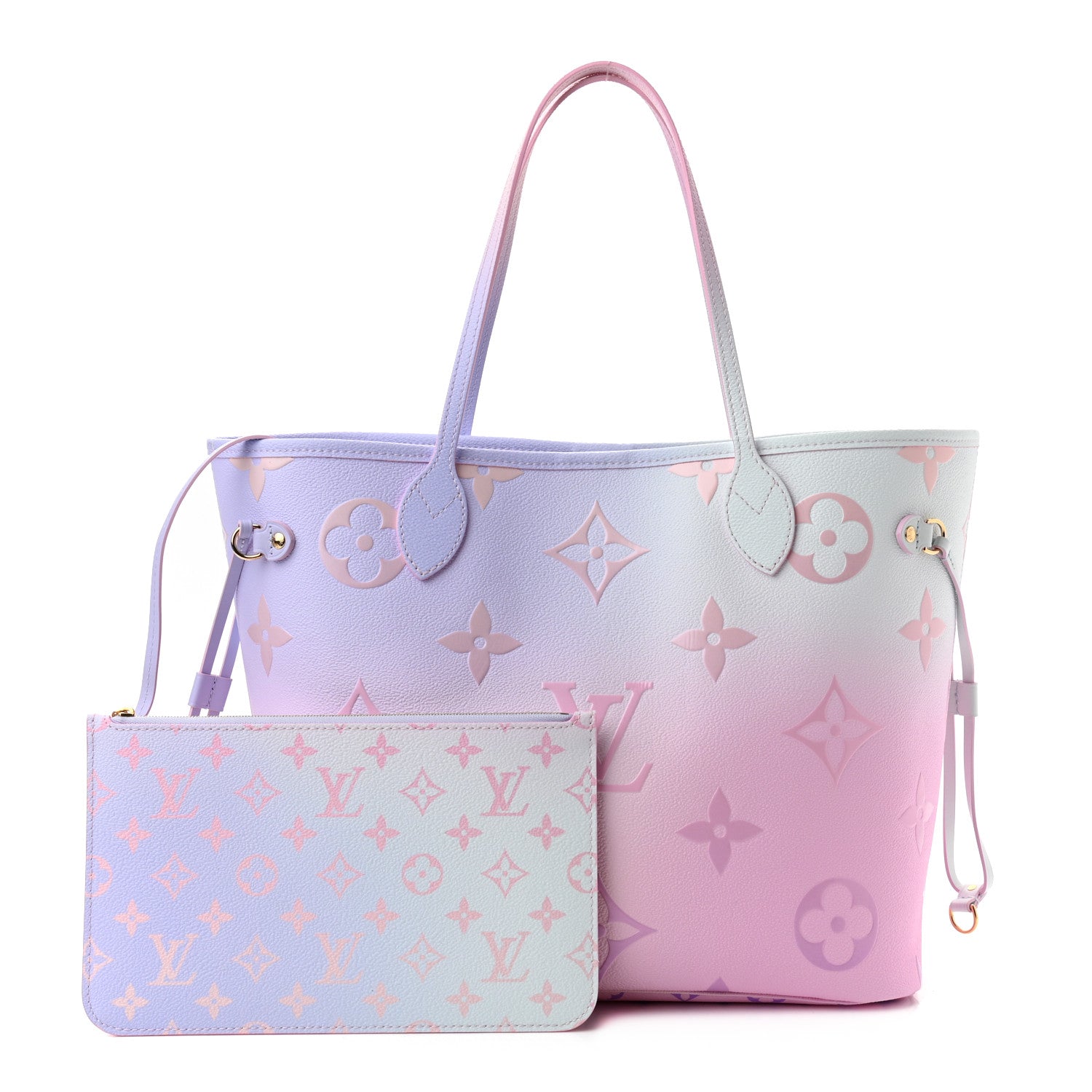 Louis Vuitton Monogram Giant Spring In The City Neverfull MM Sunrise Pastel 1 of 10