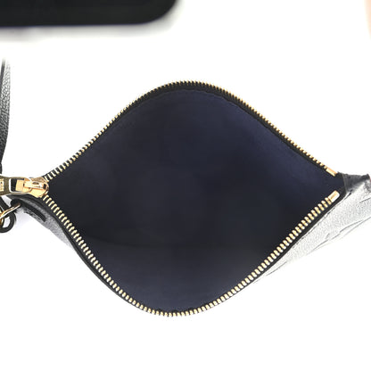 Louis Vuitton Empreinte Monogram Giant Neverfull MM Pochette Black 5 of 7