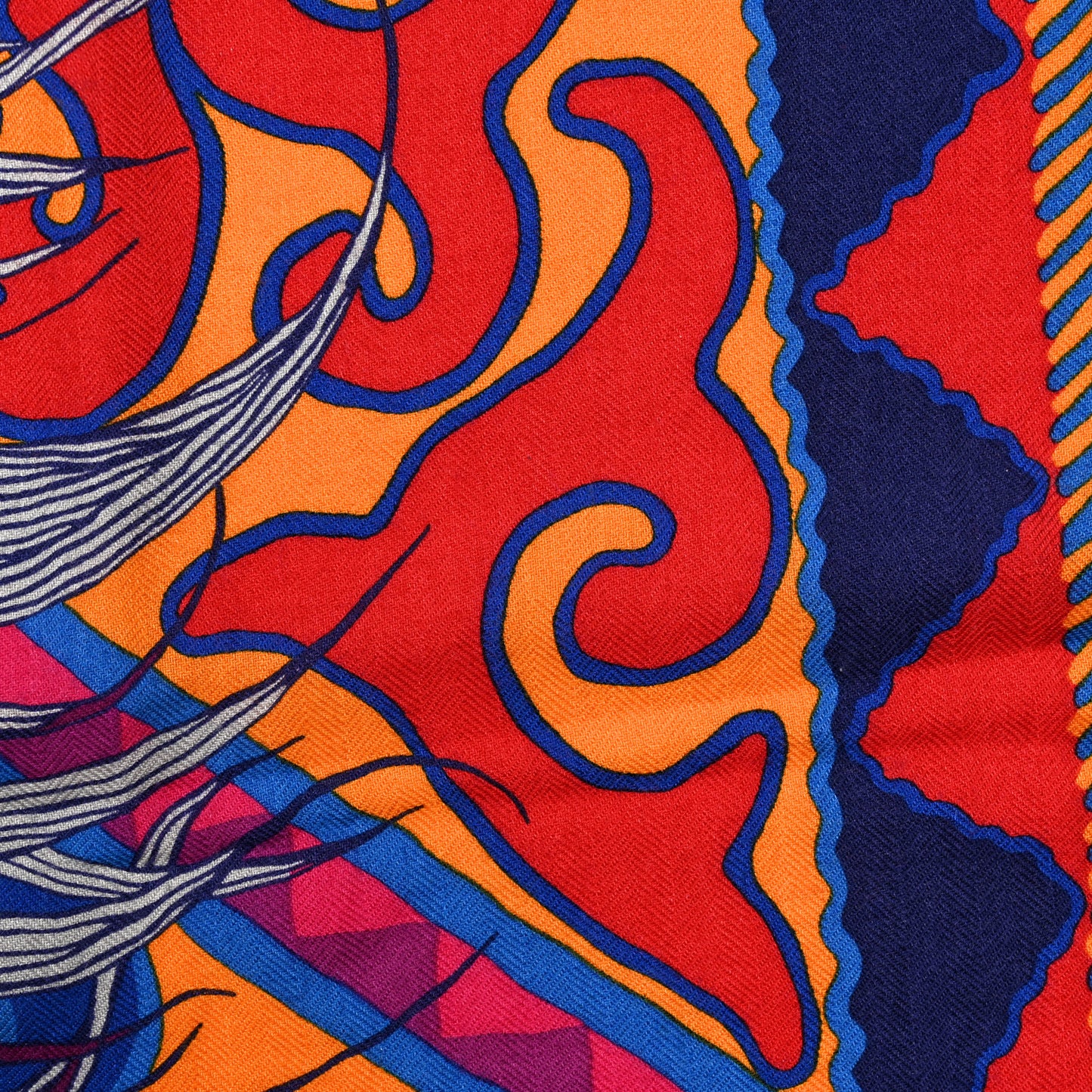 Cashmere Silk Appaloosa Des Steppes Shawl 140