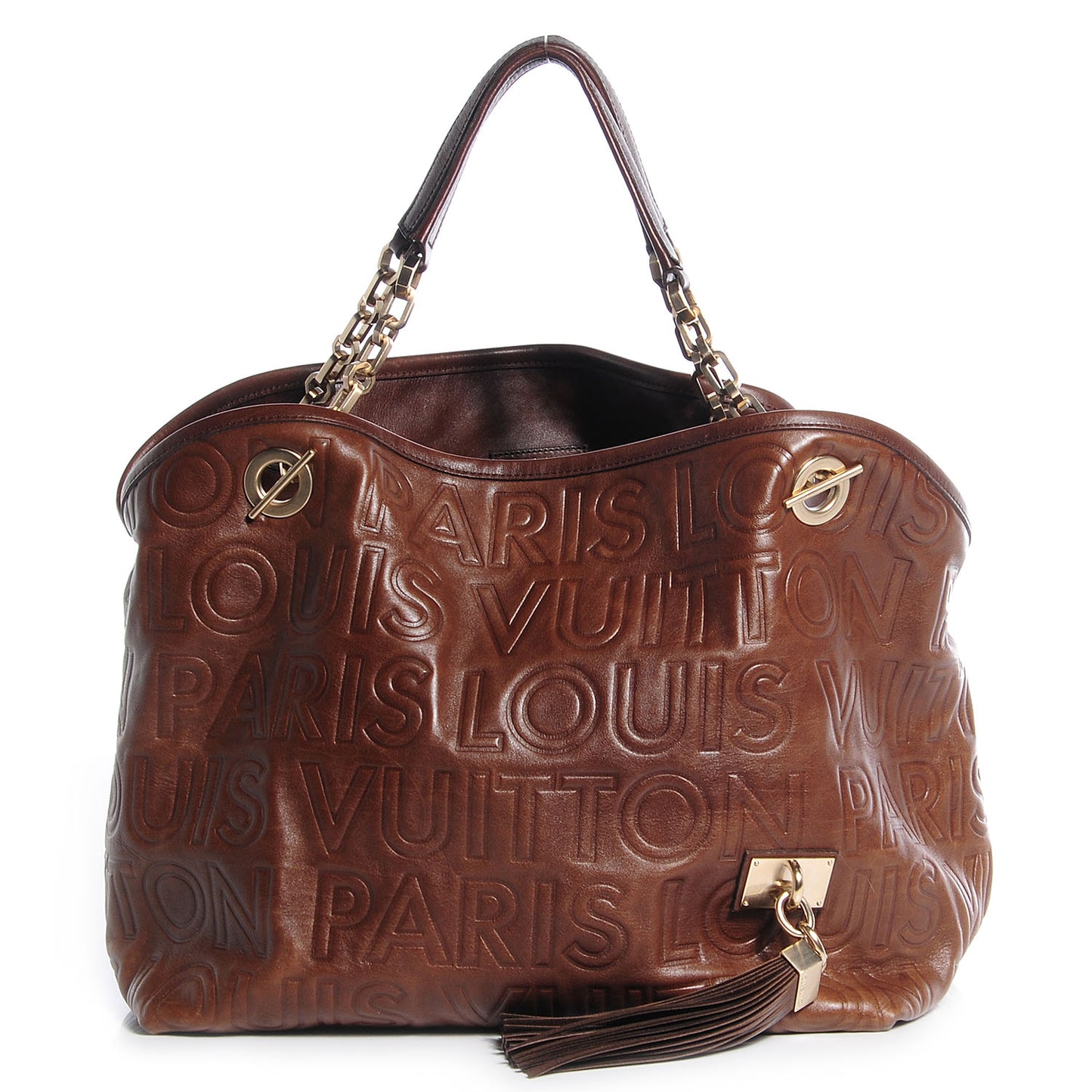 Monogram Paris Souple Whisper PM Chocolate