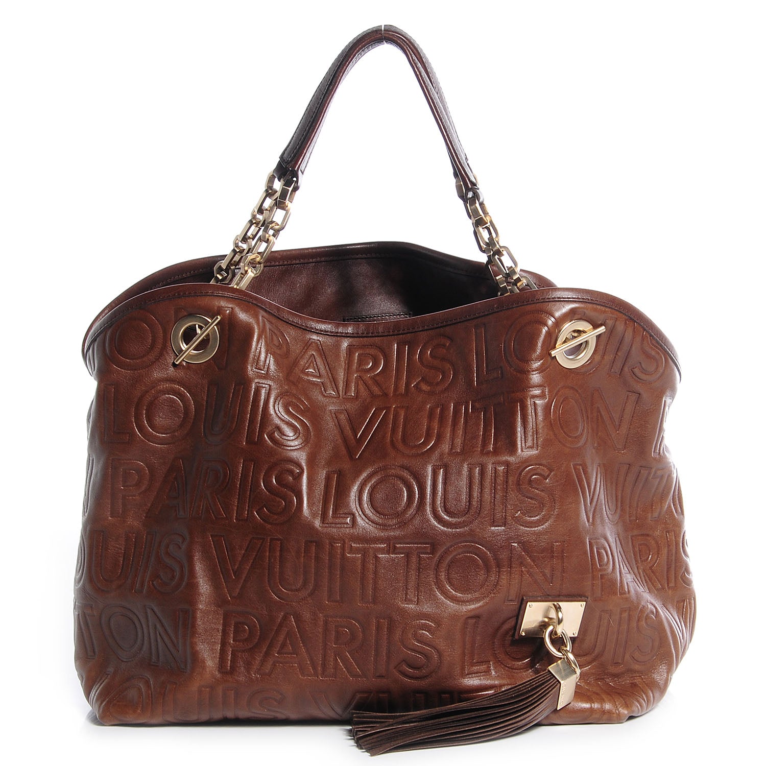 Louis Vuitton Monogram Paris Souple Whisper PM Chocolate 1 of 8