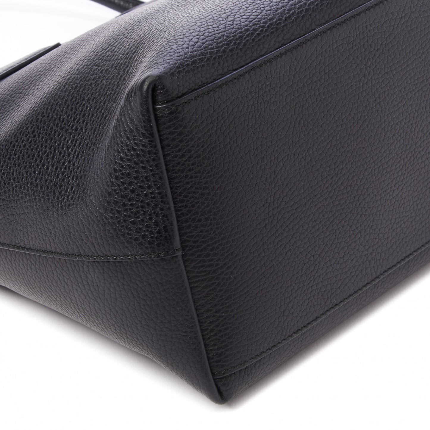 Dollar Calfskin GG Charm Dome Satchel Black