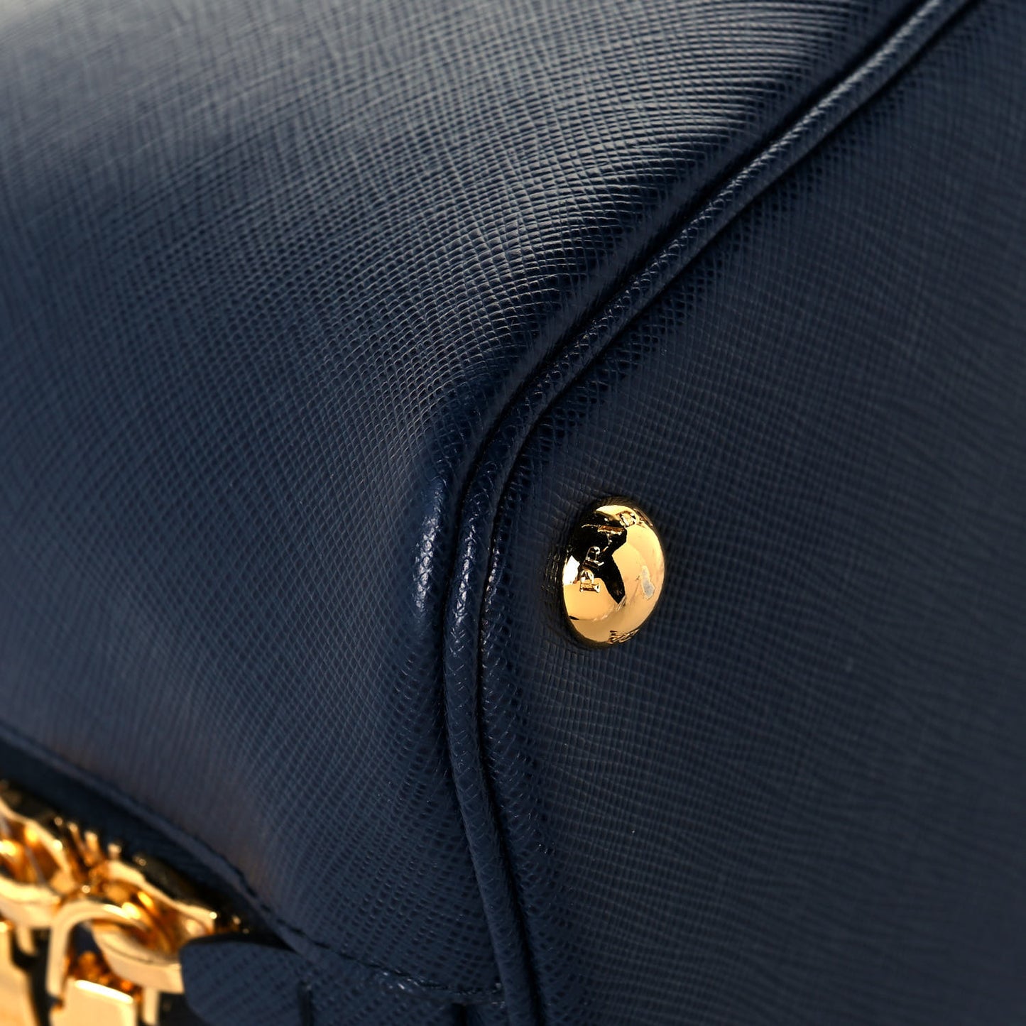 Saffiano Lux Small Promenade Tote Baltico Gine