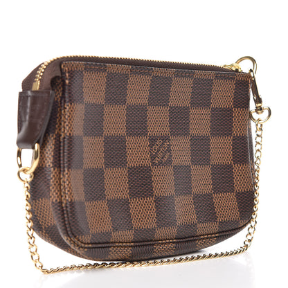 Louis Vuitton Damier Ebene Mini Pochette Accessories 3 of 8