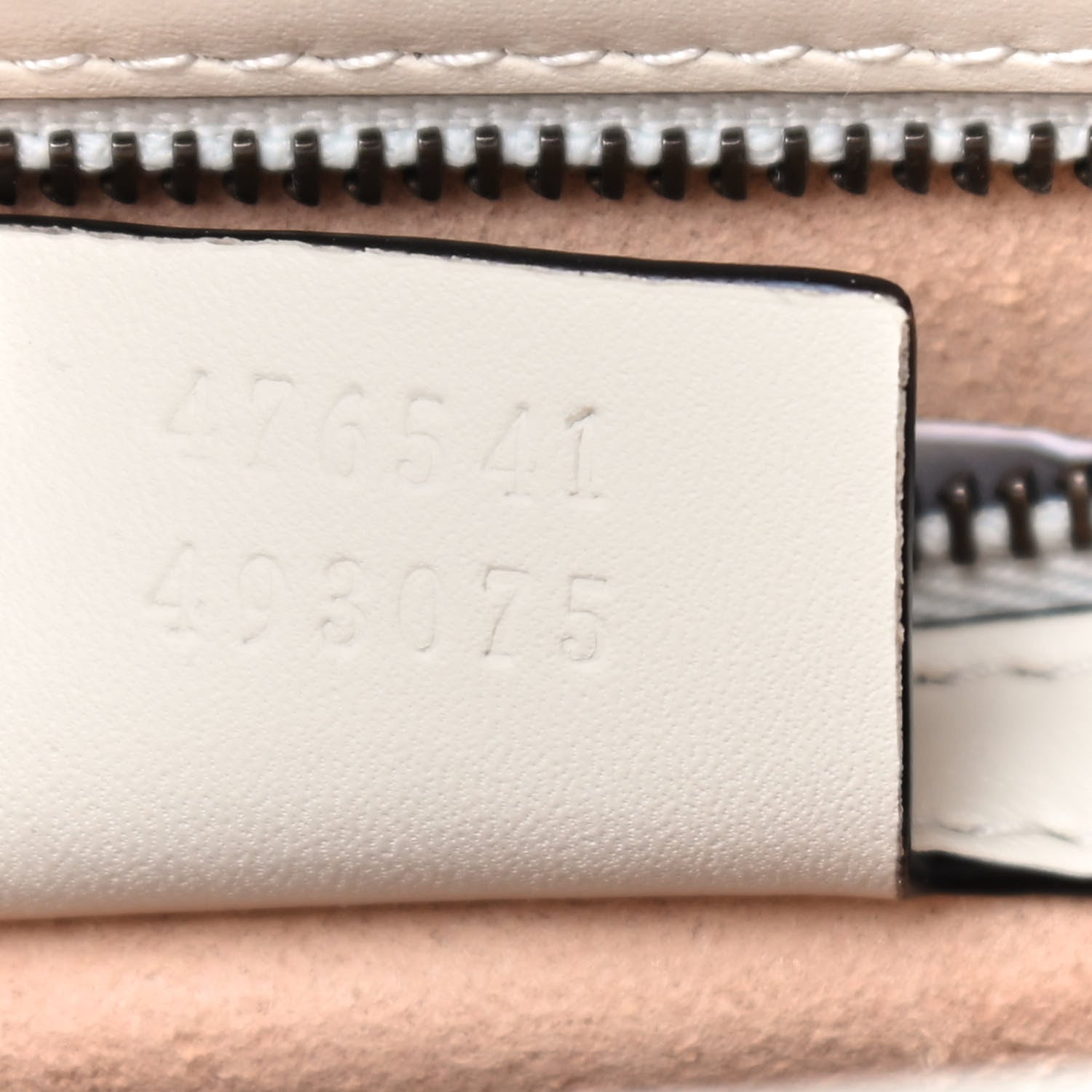 Gucci Calfskin Sylvie Web Small Queen Margaret Top Handle Bag White 8 of 10