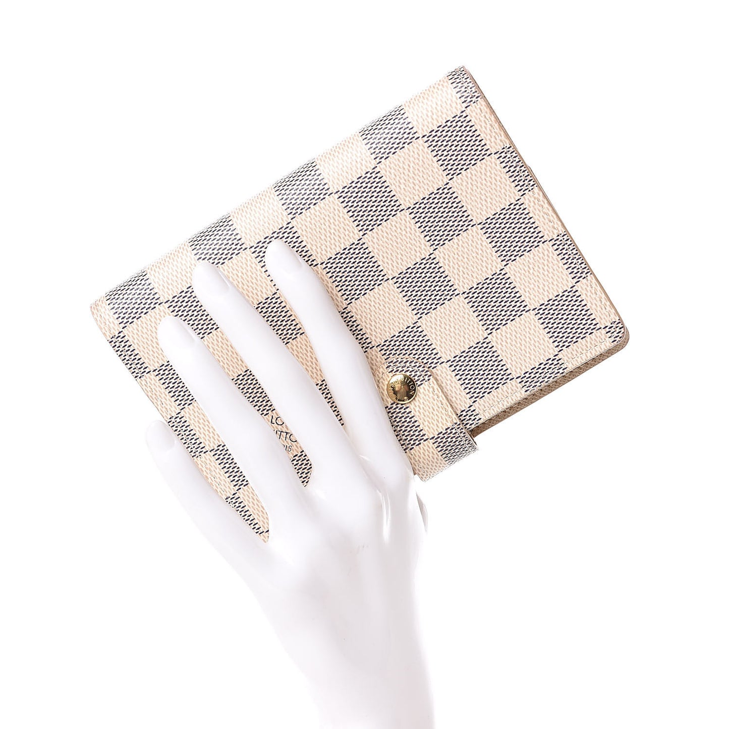 Damier Azur Small Ring Agenda Cover