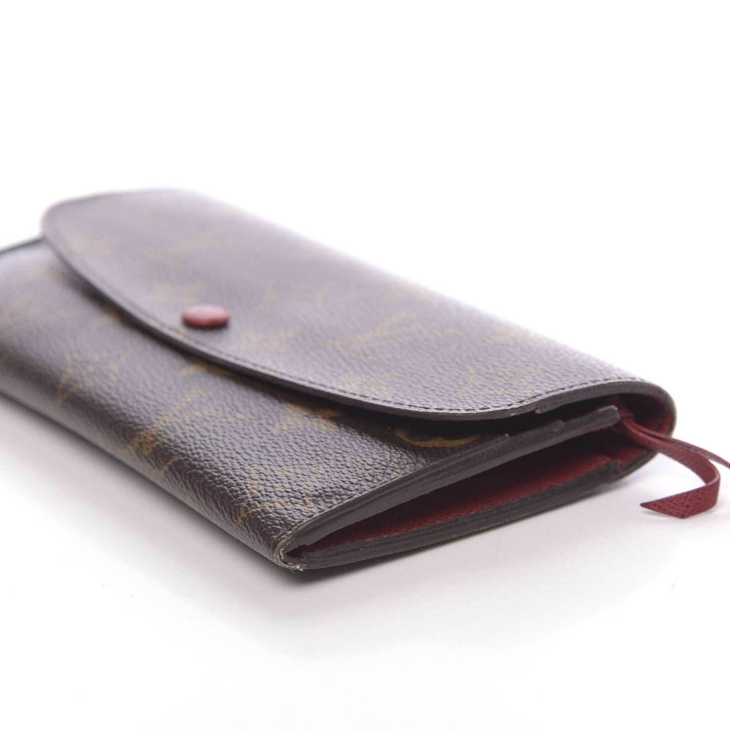 Monogram Emilie Wallet Red