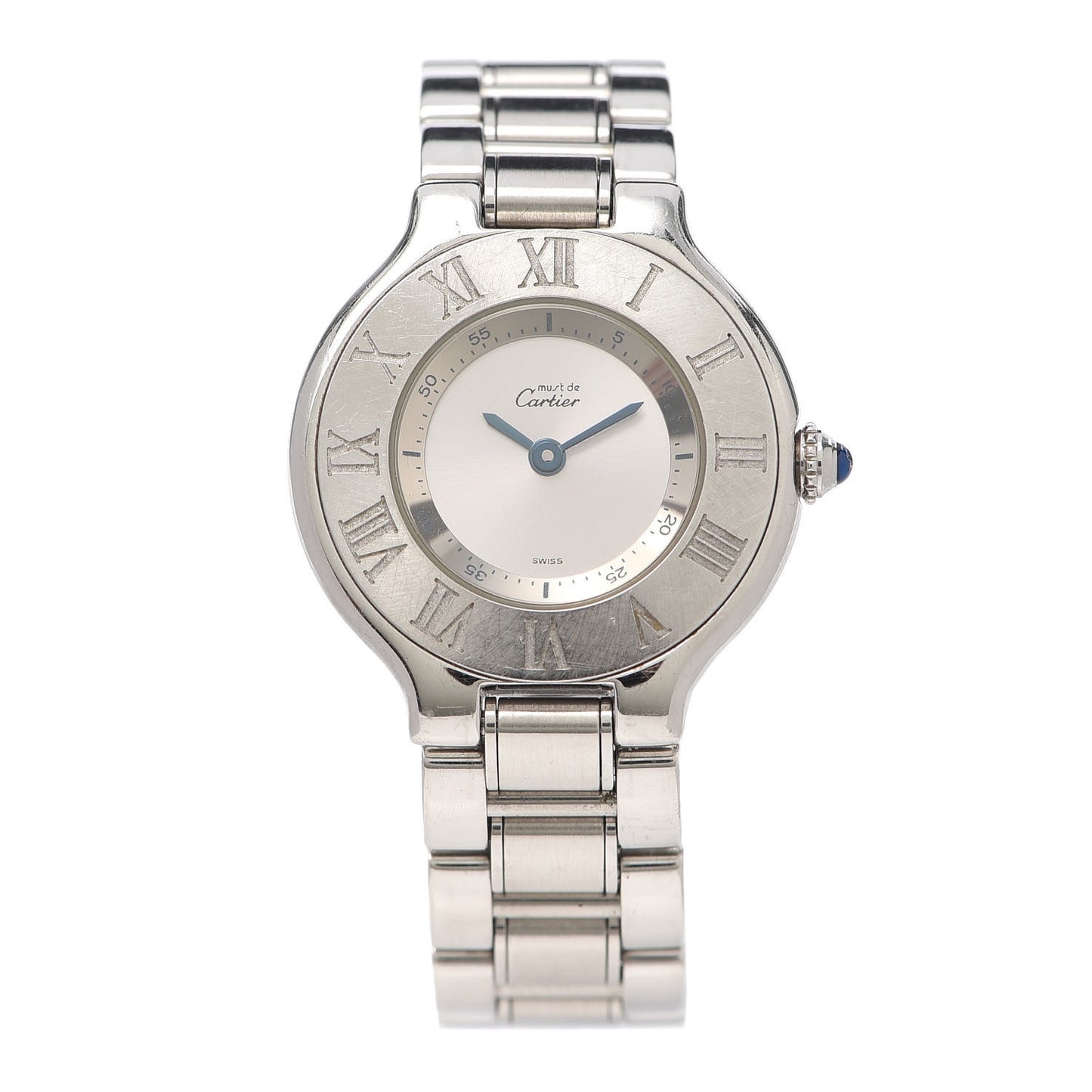 Stainless Steel 28mm Must De 21 Quartz Watch