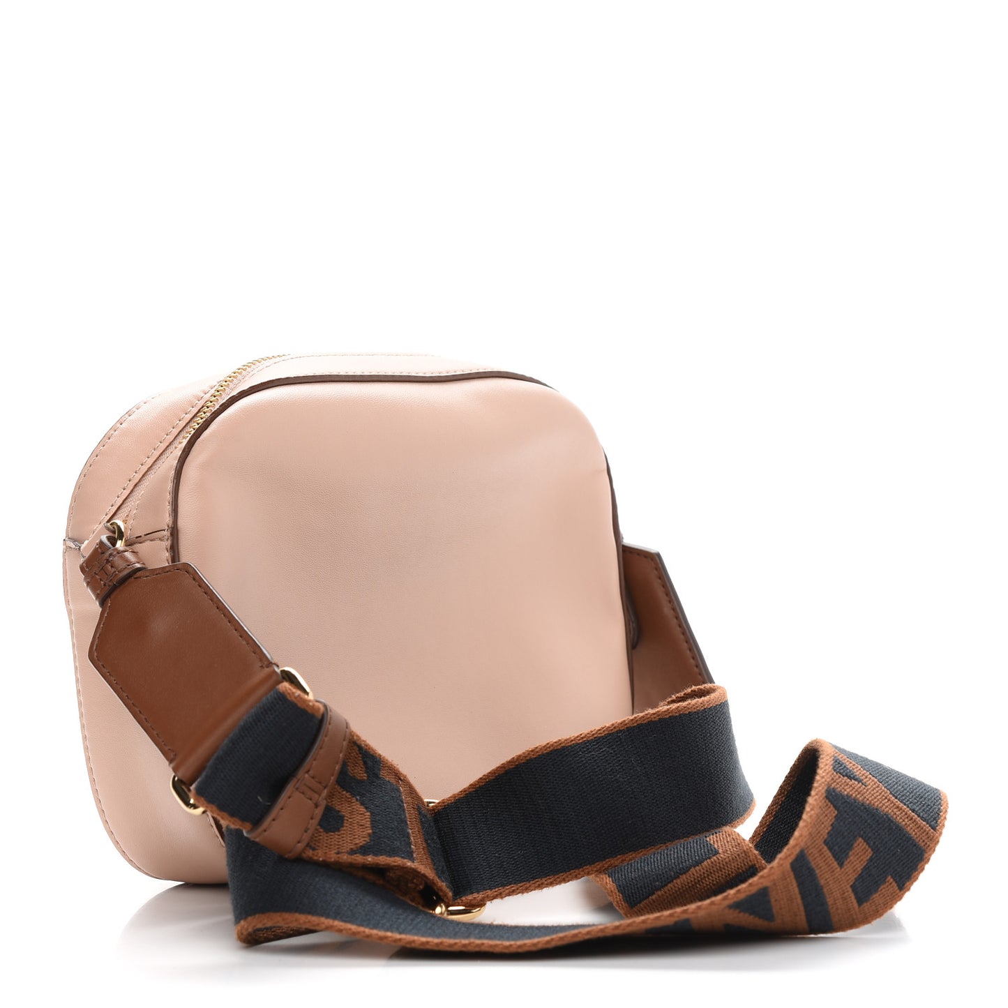 Eco Alter Nappa Perforated Logo Convertible Belt Bag Blush Pink