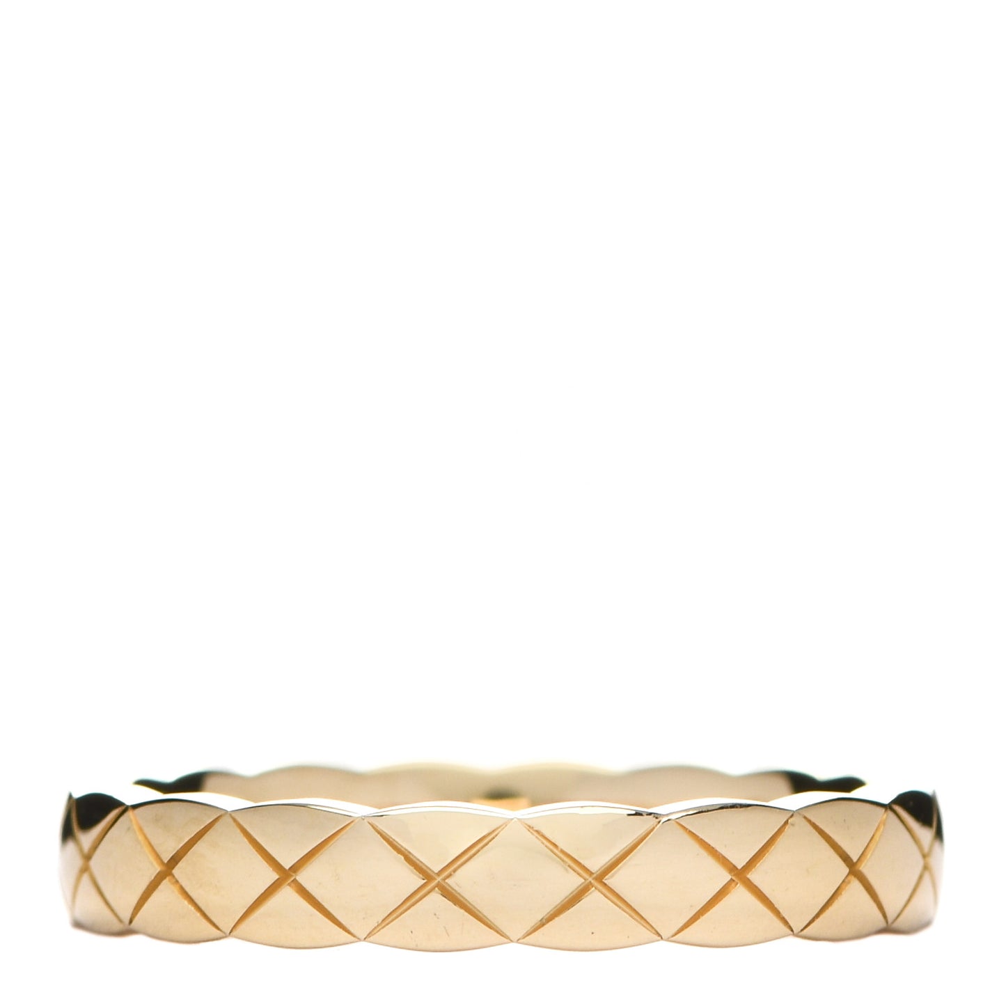 18K Yellow Gold Mini Coco Crush Ring 51 5.75