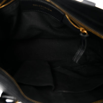 Balenciaga Chevre Gold Metallic Edge Hardware S City Black 6 of 11