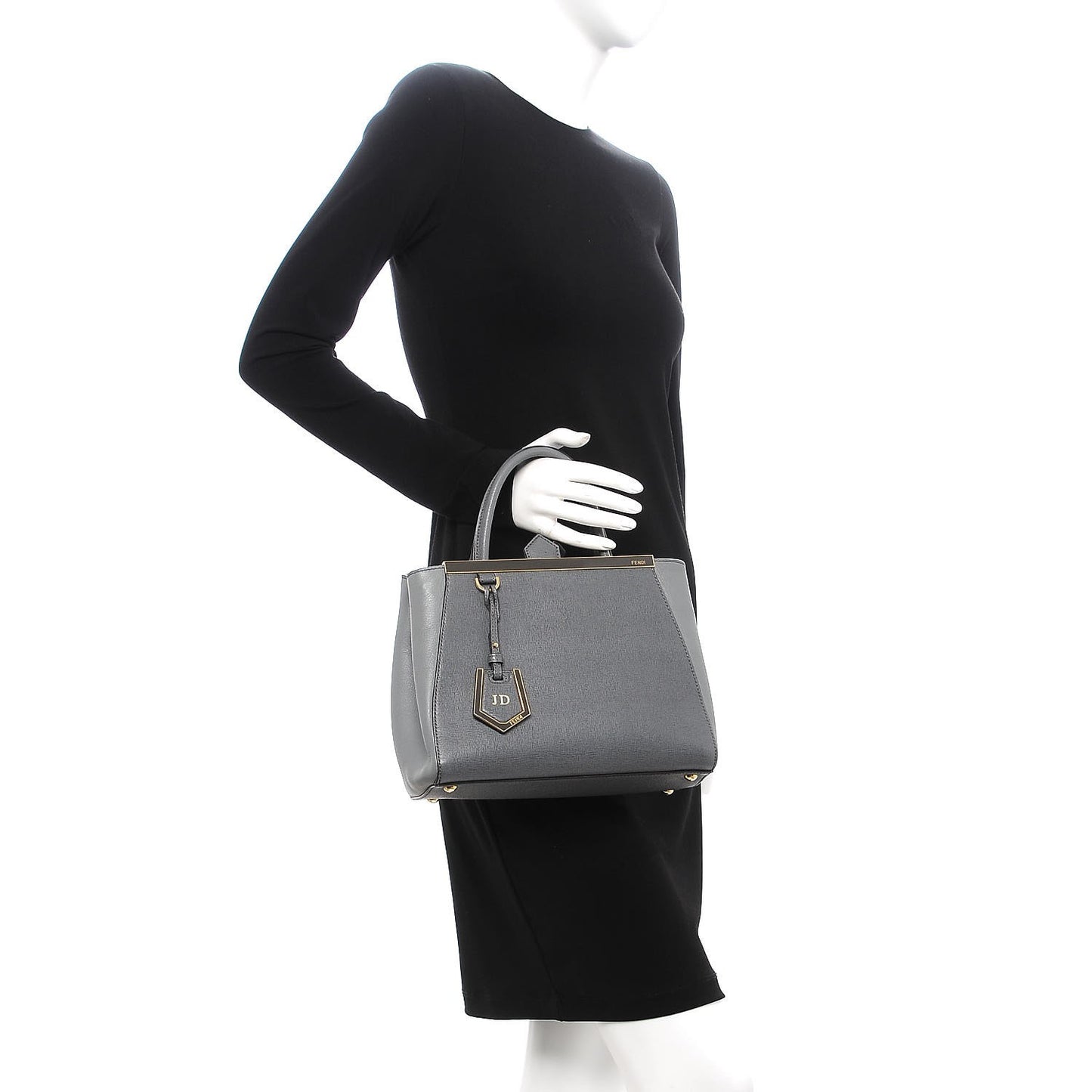 Vitello Elite Petite 2Jours Tote Grigio Grigio Chiaro