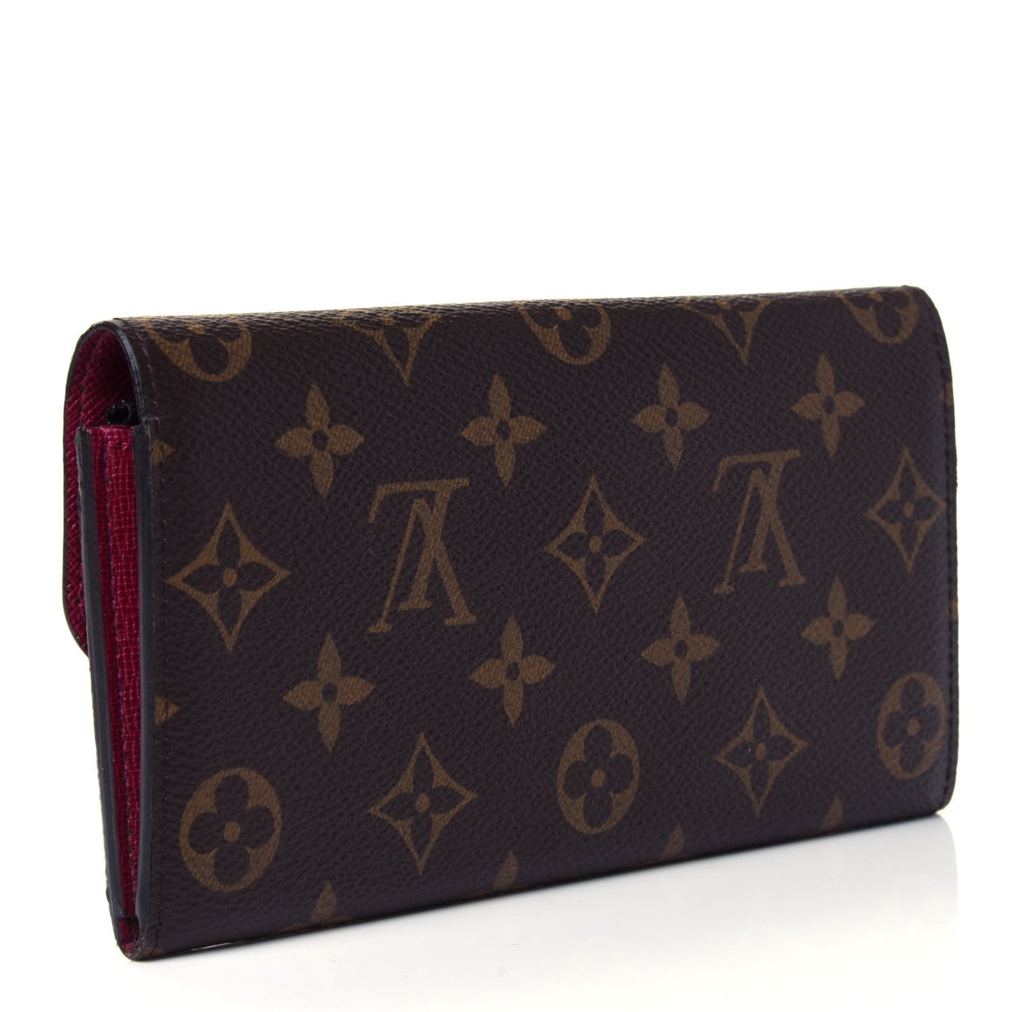 Monogram Emilie Wallet Fuchsia