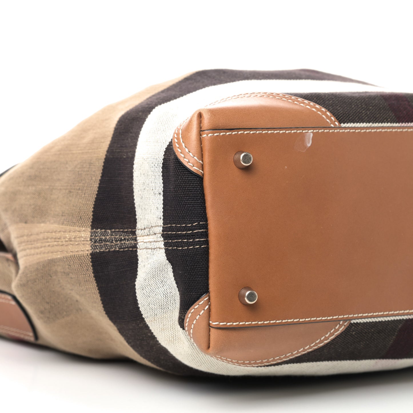 Canvas Mega Check Medium Maidstone Saddle Brown