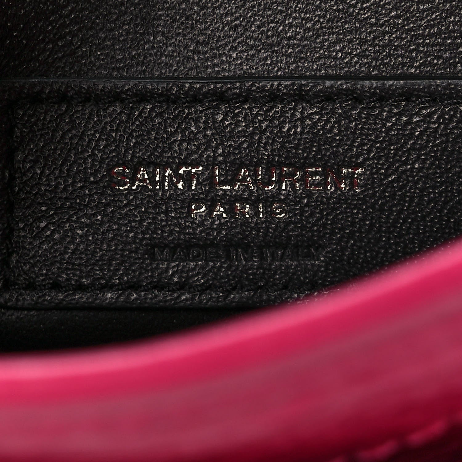 Saint Laurent Crinkled Calfskin Matelasse Monogram Baby Niki Chain Satchel Freesia 7 of 11