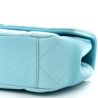 Chanel Caviar Quilted My Everything Flap Blue 10 of 10