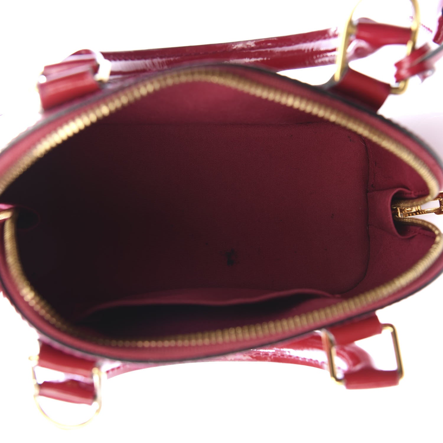 Louis Vuitton Vernis Alma BB Rose Indien 4 of 9