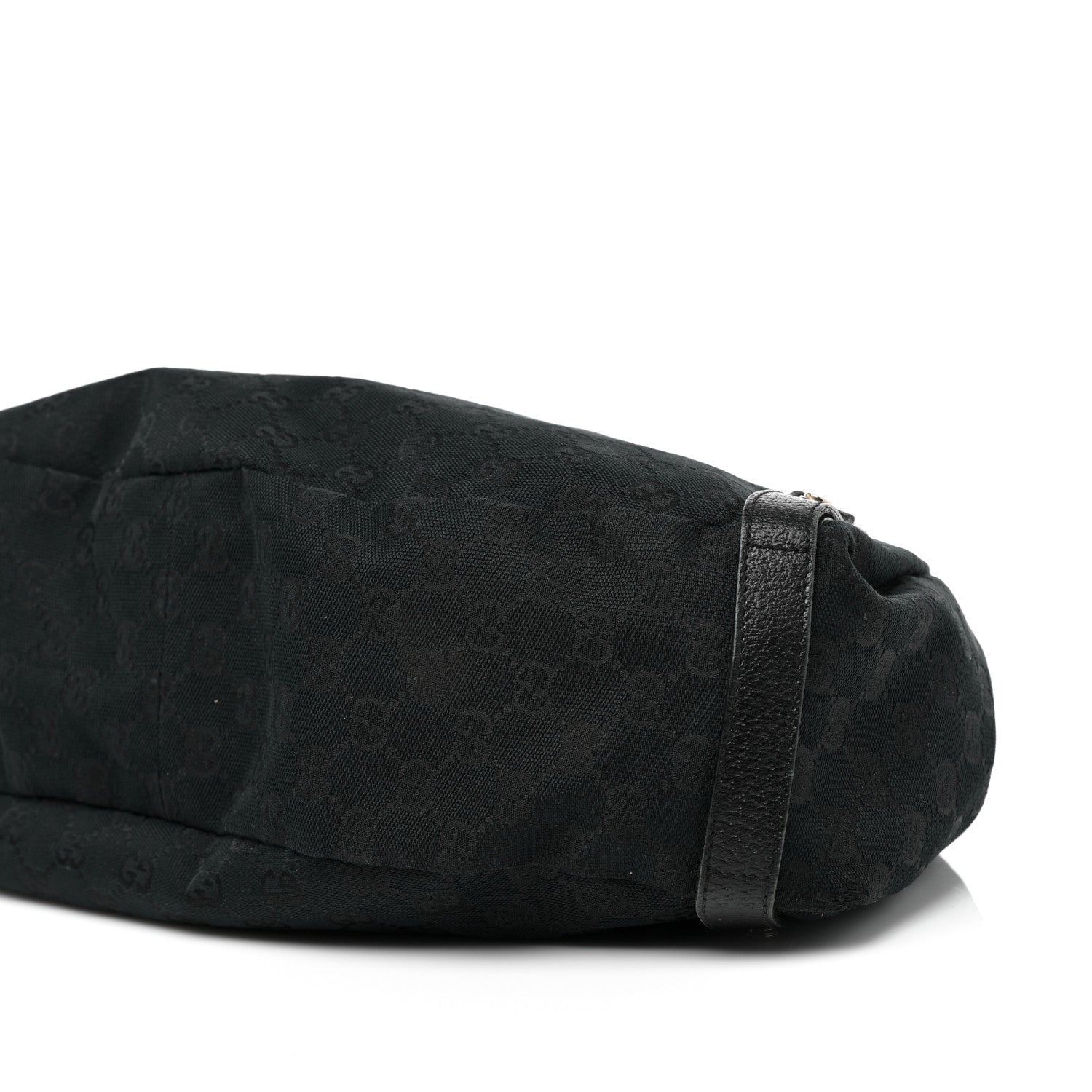 Gucci Monogram Medium Abbey Shoulder Bag Black 8 of 9