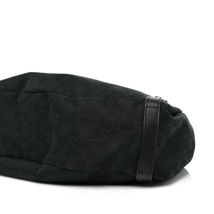 Gucci Monogram Medium Abbey Shoulder Bag Black 8 of 9