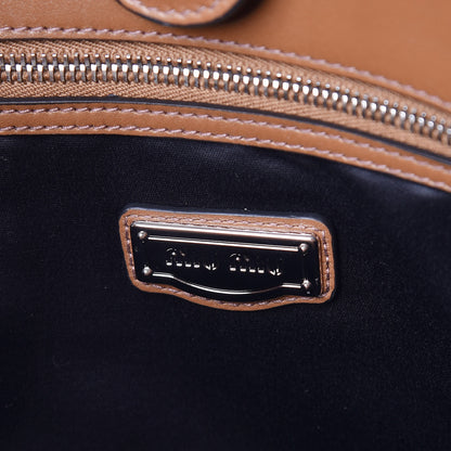 Miu Miu Vitello Soft Shopping Tote Cannella 6 of 8