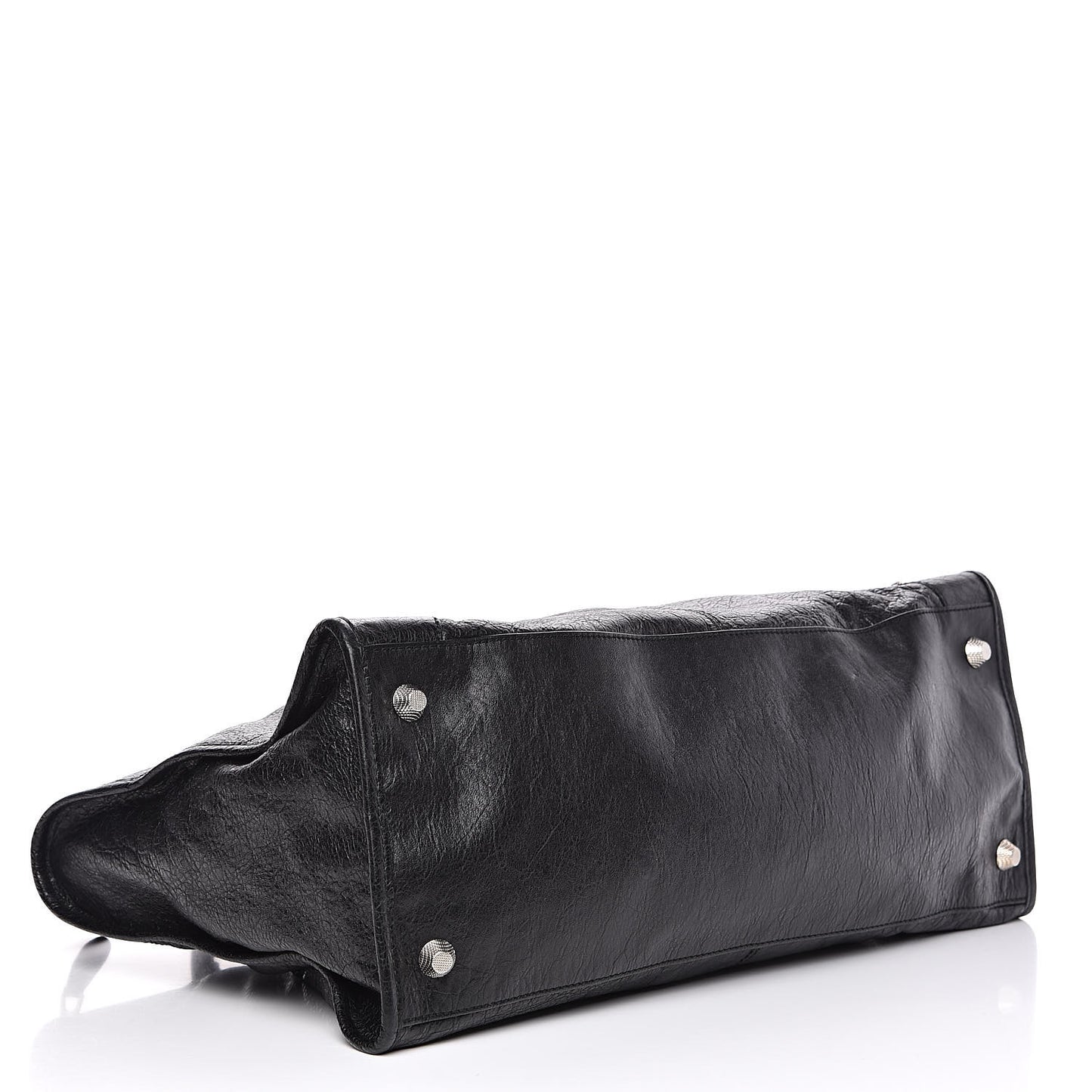 Agneau Giant 12 Silver Hardware Work Black