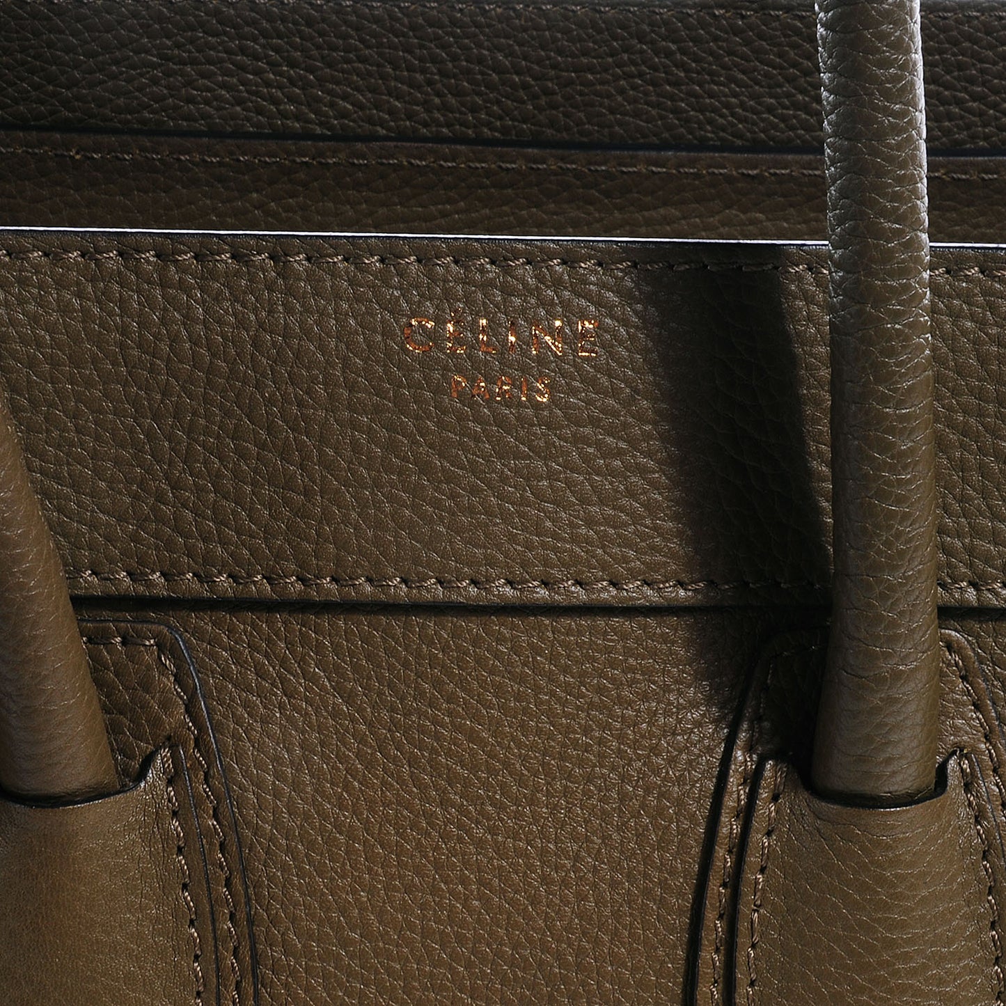 Drummed Leather Micro Luggage Bag Jungle