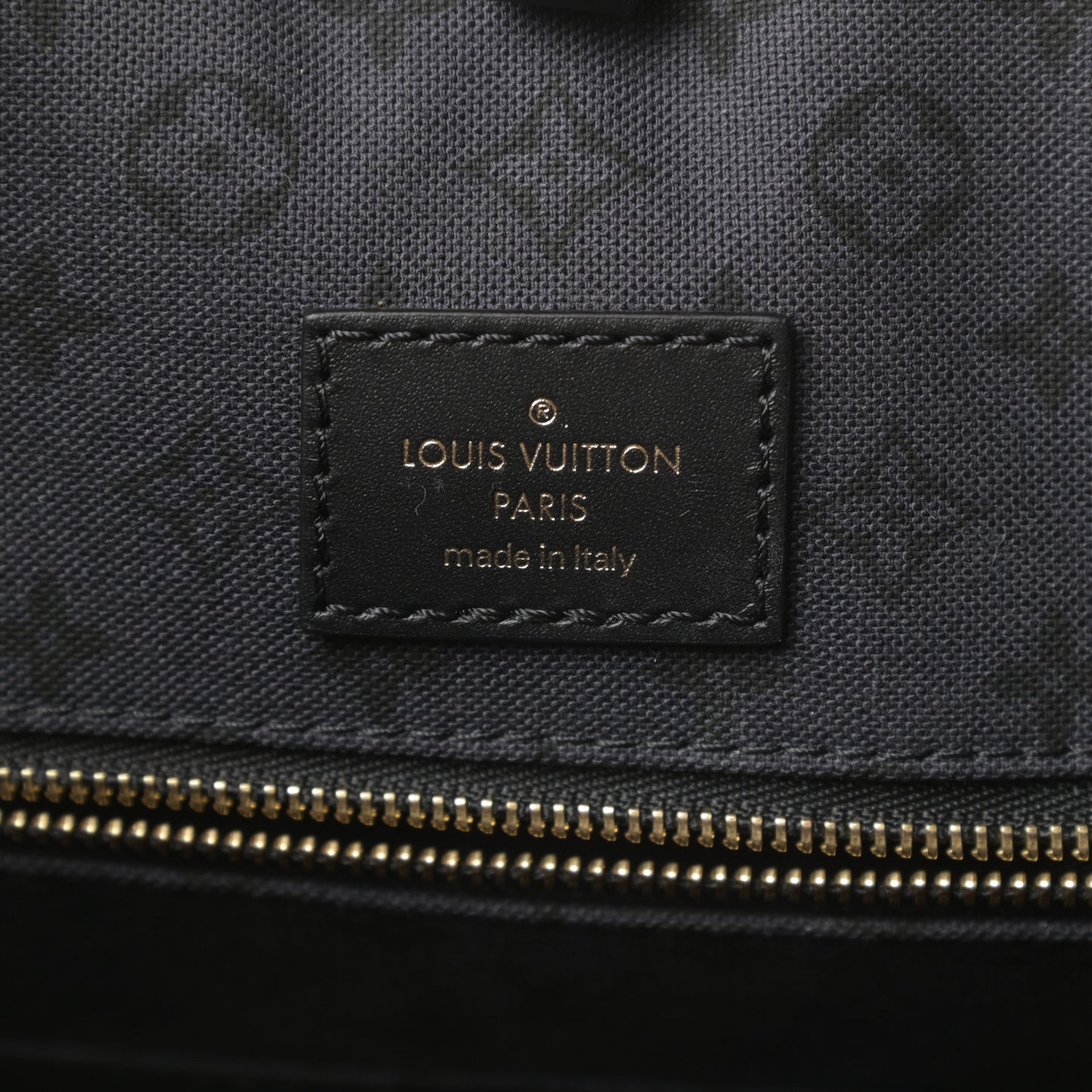Monogram Giant Crafty Onthego GM Creme Rouge Black