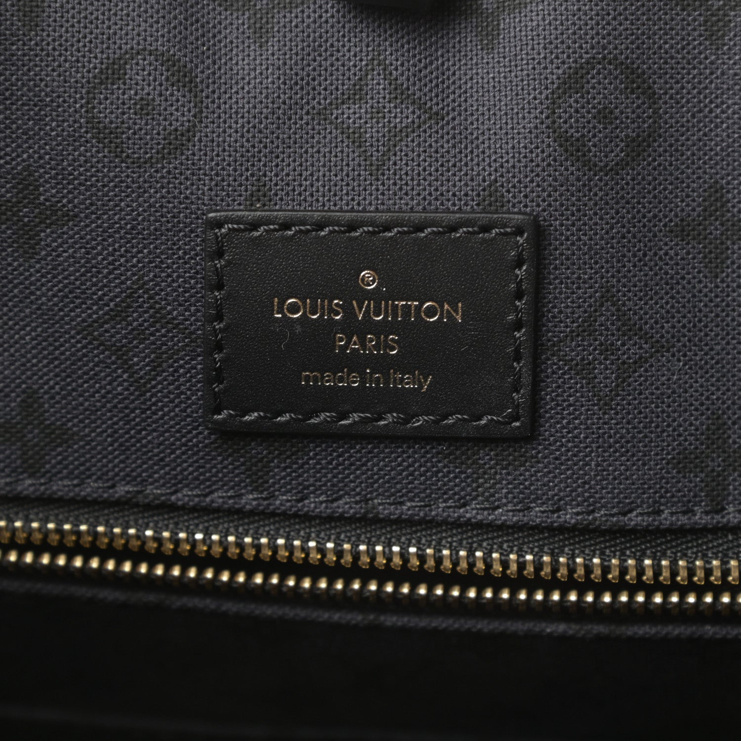 Louis Vuitton Monogram Giant Crafty Onthego GM Creme Rouge Black 6 of 12