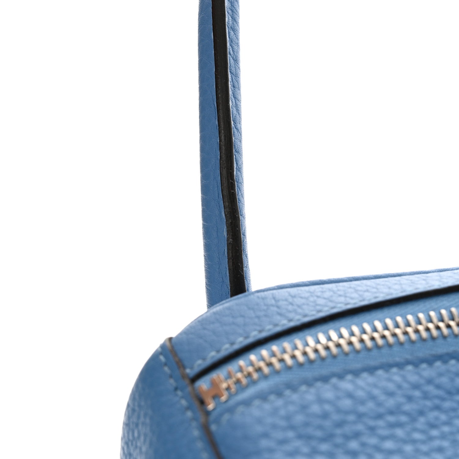 Hermes Taurillon Clemence Lindy 30 Bleu Paradis 13 of 15